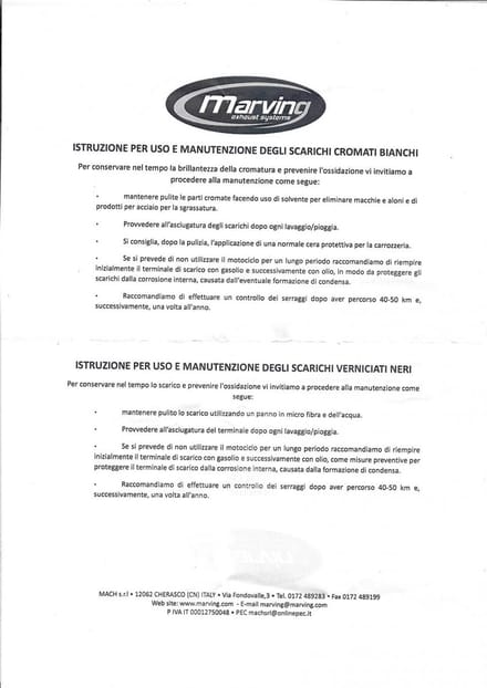 marving uitlaatdemper voor motor yamaha 1200 v-max 1986 tot 2006 nieuw