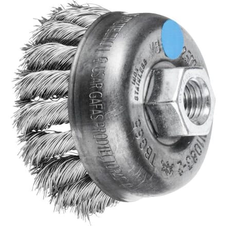 PFERD TOOLS Komborstel met schroefdraad, getordeerd POS TBG 65/M14 INOX 0,35 Tbg 43305003 1 stuk(s)