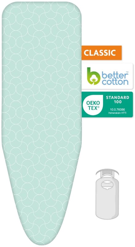 Laundryspecialist 2 laagse CLASSIC strijkplankhoes - Optimaal strijkcomfort en stoomdoorlatend