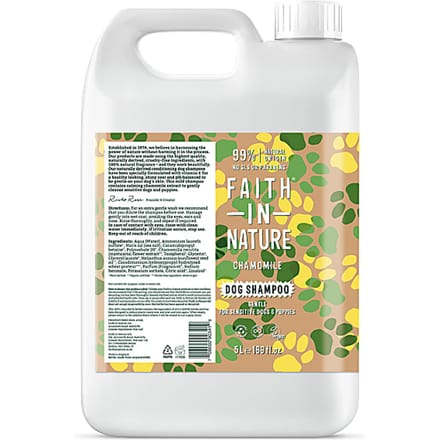Faith in Nature Kamille Honden Shampoo - 5L