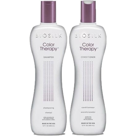 Biosilk Color Therapy Shampoo 355ml + Conditioner 355ml