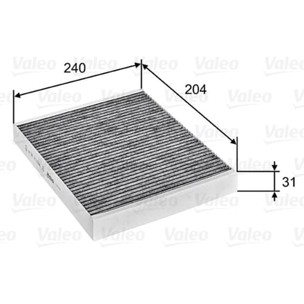 Cabinefilter VALEO 715752