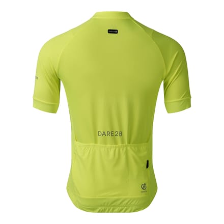 Dare 2B Heren Lightning Korte Mouwen Fietsshirt (Fluo Geel)