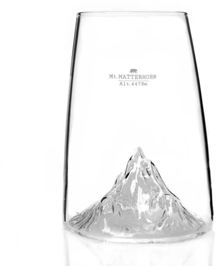 Alaskan Maker Topographic longdrink glas 45cl Matterhorn