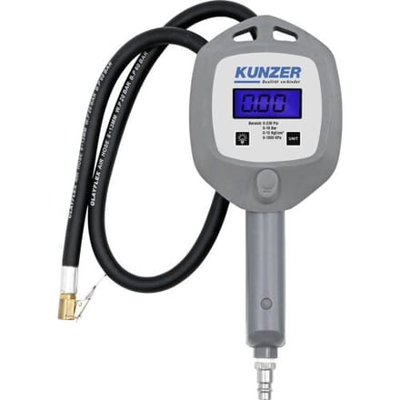 Kunzer 7HRD01 Bandendrukmeter Digitaal Meetbereik luchtdruk 18 bar (max.)