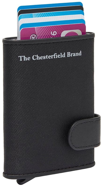 The Chesterfield Brand - Leren Pasjeshouder Zwart Sabana