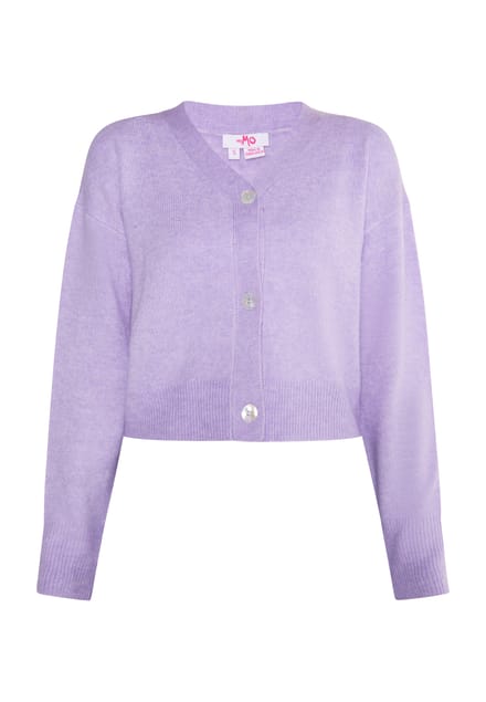 Mymo Gebreid vest Dames violet