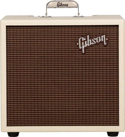 Gibson Falcon 5 1x10" Combo Cream Bronco, Oxblood Grille - Buizenversterker