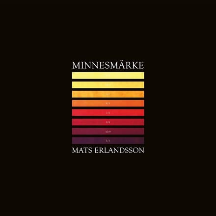 Mats Erlandsson - Minnesmärke (LP)