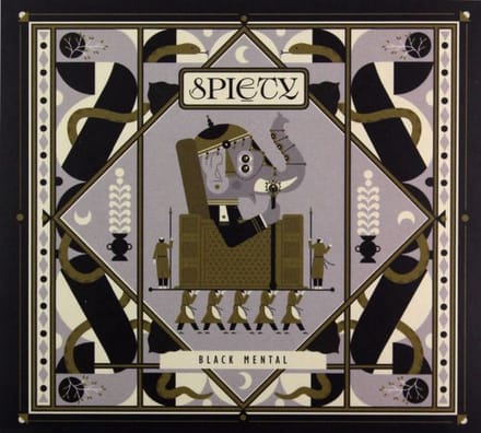 Spięty: Black Mental (digipack) [CD]