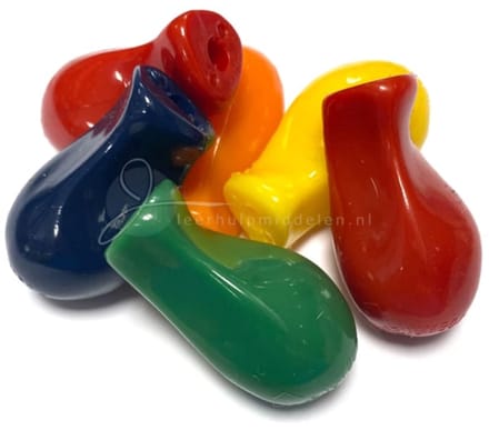 Jumbo Pencil Grip 5 cm, set van 6 stuks