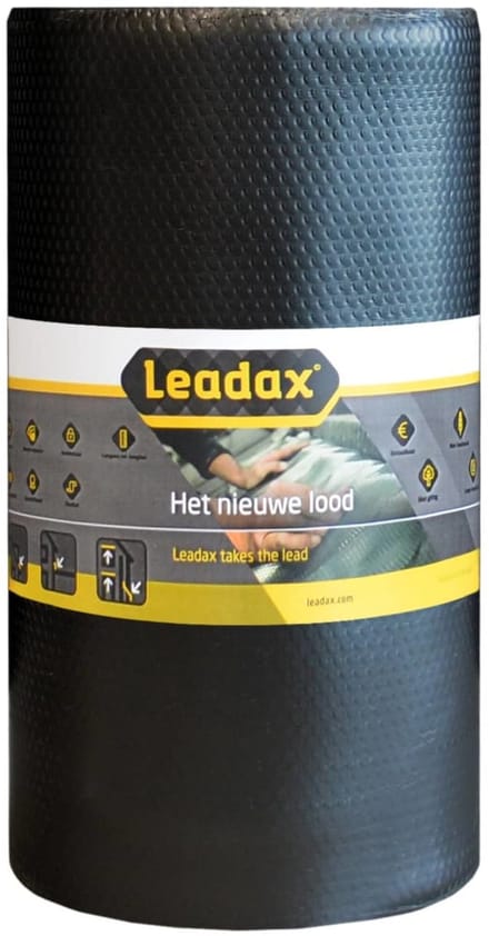 Leadax loodvervanger - alternatief voor daklood - 33 cm - 6 meter