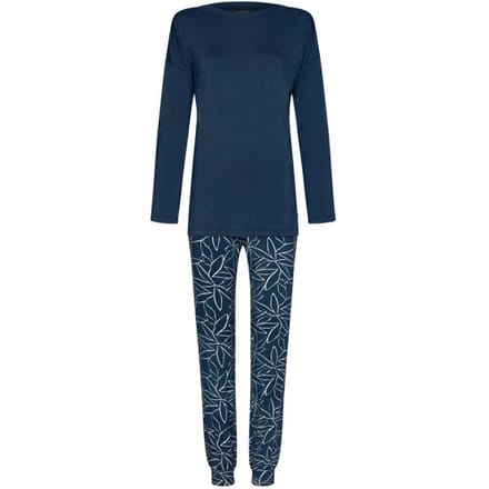 Duurzame marineblauwe pyjama Pastunette - Blauw - Maat - 52