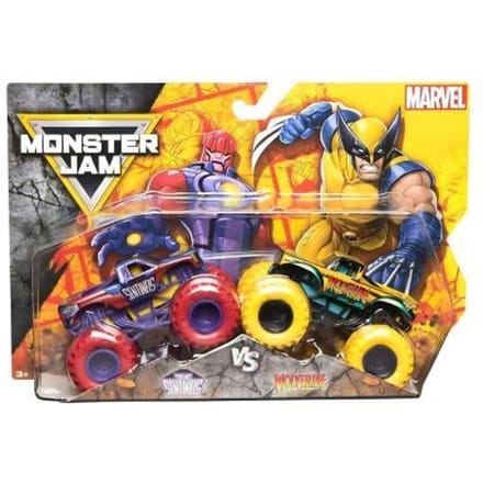 Spinmaster Monster Tm 1:64 2-pack Wolverine vs Sentinel Voertuigen