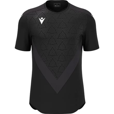 Macron Thunder Wisp Shirt Korte Mouw Heren - Zwart | Maat: M