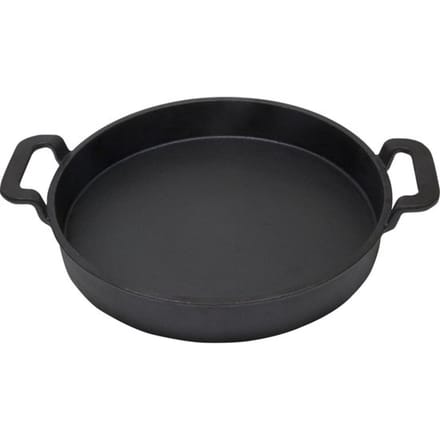 Grill Guru - Gietijzeren Pan - Grid Cast Iron - Fry Pan - Flip Grid