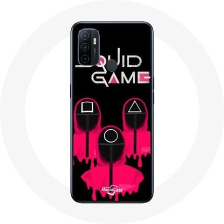 Oppo A53 Case Squid Game Vierkante driehoek- en cirkelmaskers
