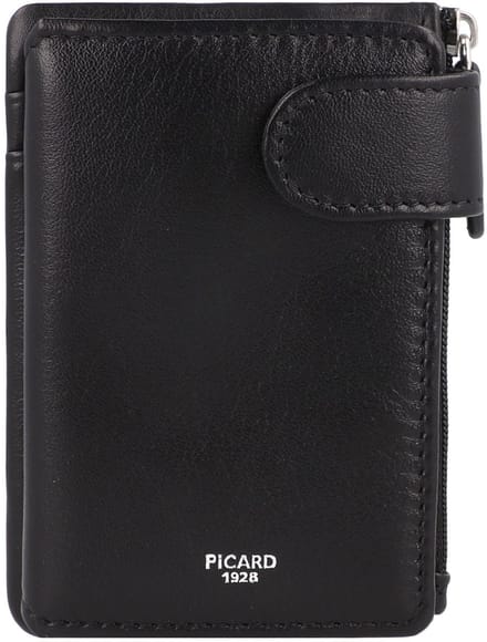 Picard Bingo Sleutel portemonnee Leer 12 cm - schwarz