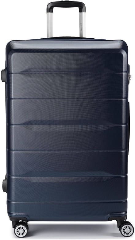 Benzi 5583 4 wielen Trolley 77 cm - Harde bagage - TSA slot - blau