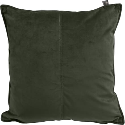 Overseas Middlestitch Velours Kussen Olive 45 x 45 cm