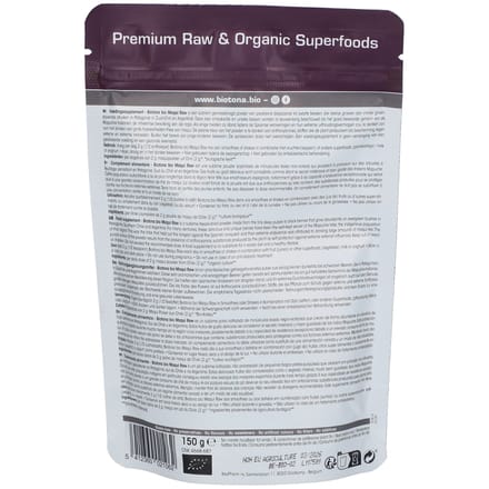 Biotona Maqui raw powder bio 150 Gram