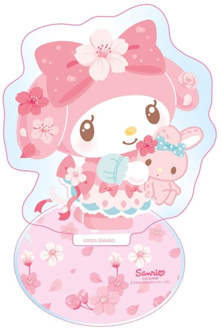 Sakami Merchandise Sanrio Acrylic Stand My Melody Holographic 6 cm Mini-Figuur