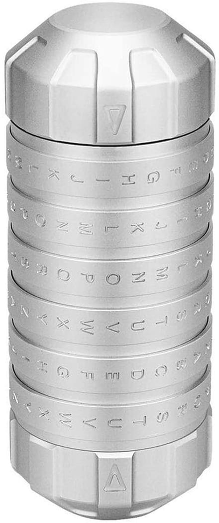Dailygoods - Cryptex-slot van Aluminiumlegering voor Notities en Sieraden