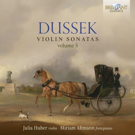 Julia Huber-Warzecha Miriam Altmann-Rose - Dussek: Violin Sonatas, Volume 5 (CD)