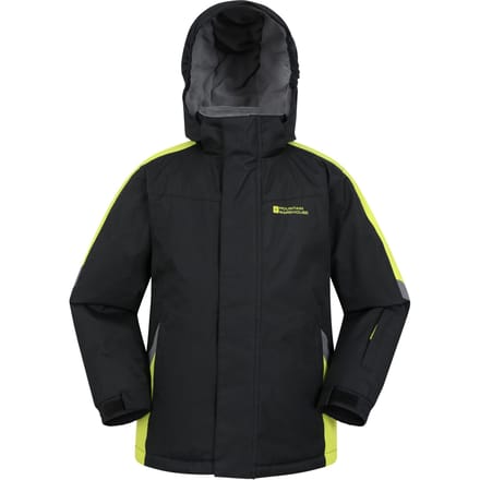 Mountain Warehouse Raptor sneeuwski jas voor kinderen/Kinderen (Jet Zwart)