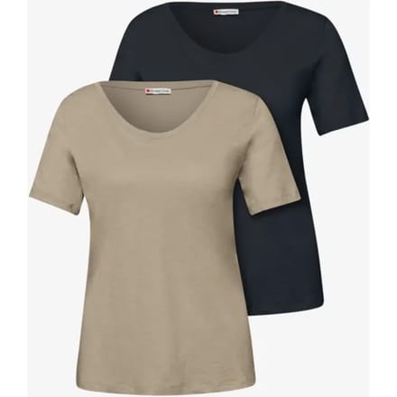 Basic Shirt in een 2-pack