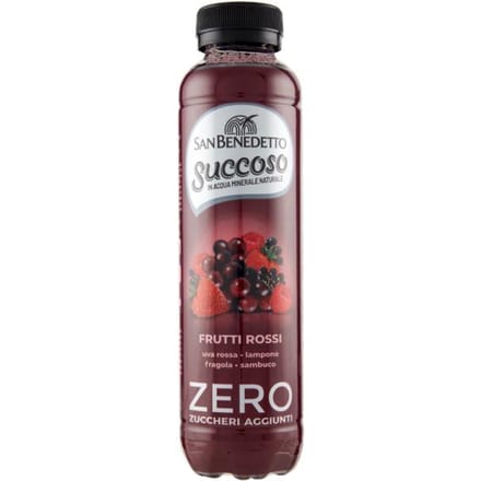 Boisson fruits rouges zero frutti rossi 400ml - san benedetto