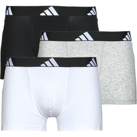 adidas Sportswear 3PK Trunk - Active Flex Cotton - Onderbroek Mannen - zwart/wit/grijs gemêleerd