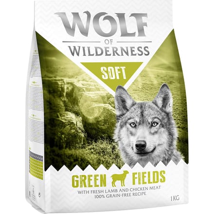 5kg "Soft Green Fields" Lam Wolf of Wilderness Hondenvoer