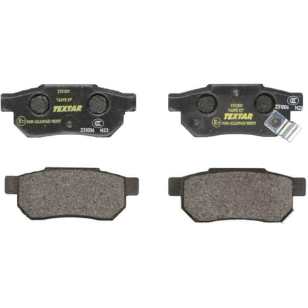 Remblokset TEXTAR 2131201, achter