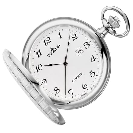 Dugena - 4460636 - Zakhorloge Savonette - Kwarts