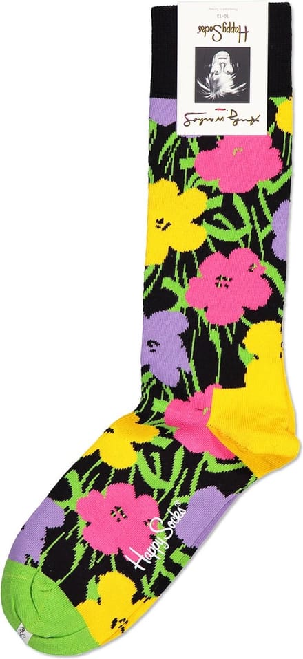 Happy Socks Andy Warhol: Flower - Maat 36-40