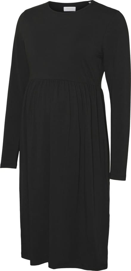 MAMALICIOUS - MLMIA LS JRS ABK SKATER DRESS A. E. NOOS - Dames - Mini jurken