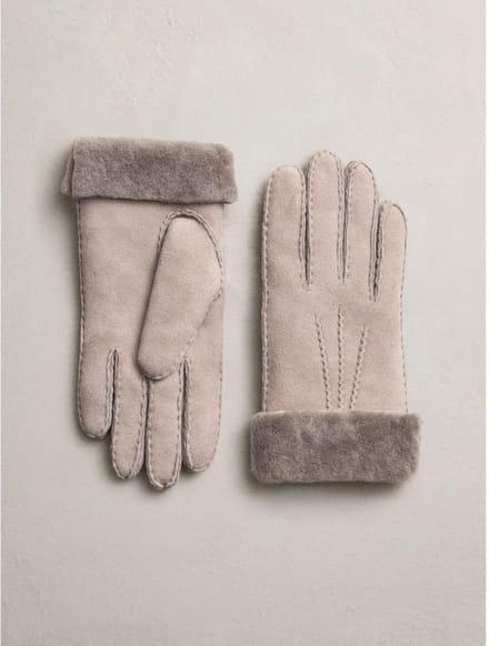 Next - Dames - N. Premium handschoenen van schapenvacht - Bruin