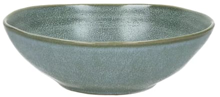 Pomax Néboa Saladekom - Steengoed - Ø 20 x H 6,5 cm - Grijsblauw - 1 stuk