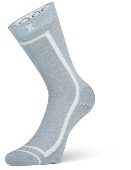 XPOOOS - Essentials Dames bamboe Sokken - 1-Pack - Maat 39/42 - Grijs