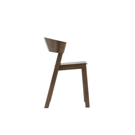 Muuto Cover Side Stoel - donkerbruin