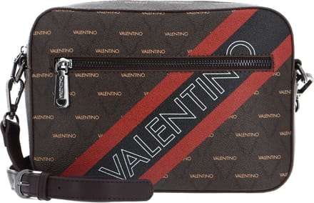 VALENTINO Toilettas Schoudertas Aron Soft Cosmetic Case Moro / Arancio Donkerbruin