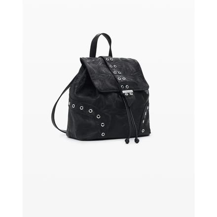Desigual vrijetijdsrugzak Moonstone Prisa Short Backpack Black zwart