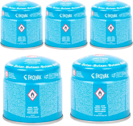 Froyak gasblikje 190 gram X5