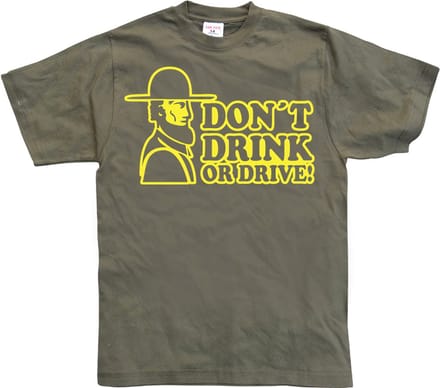Hybris D „on T Drink Or Drive“-T-shirt SH-1-10769-LFH2-4