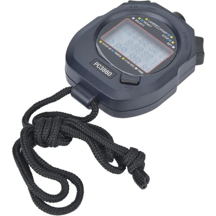 3860 ABS Multifunctionele Sporten Hardlopen Stopwatch Elektronische Atletiek Countdown Stopwatch1 gray