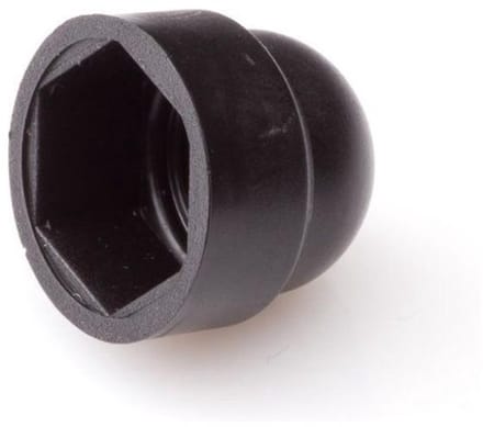 Deltafix - Moerdop m6 nylon zwart