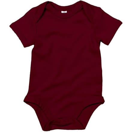 Babybugz Baby Effen Bodysuit 6-12 bordeaux