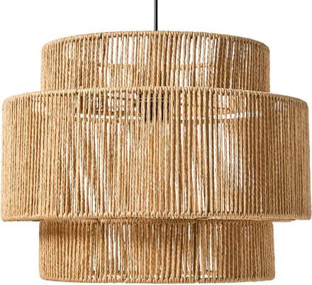 WOKIRO - Hanglamp - Naturel - Papiertouw