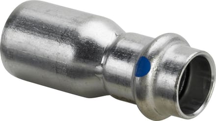 Viega Sanpress Inox LF-verloopstuk, d1 54, d2 35 roestvast staal Model 2315.1LF, 666330